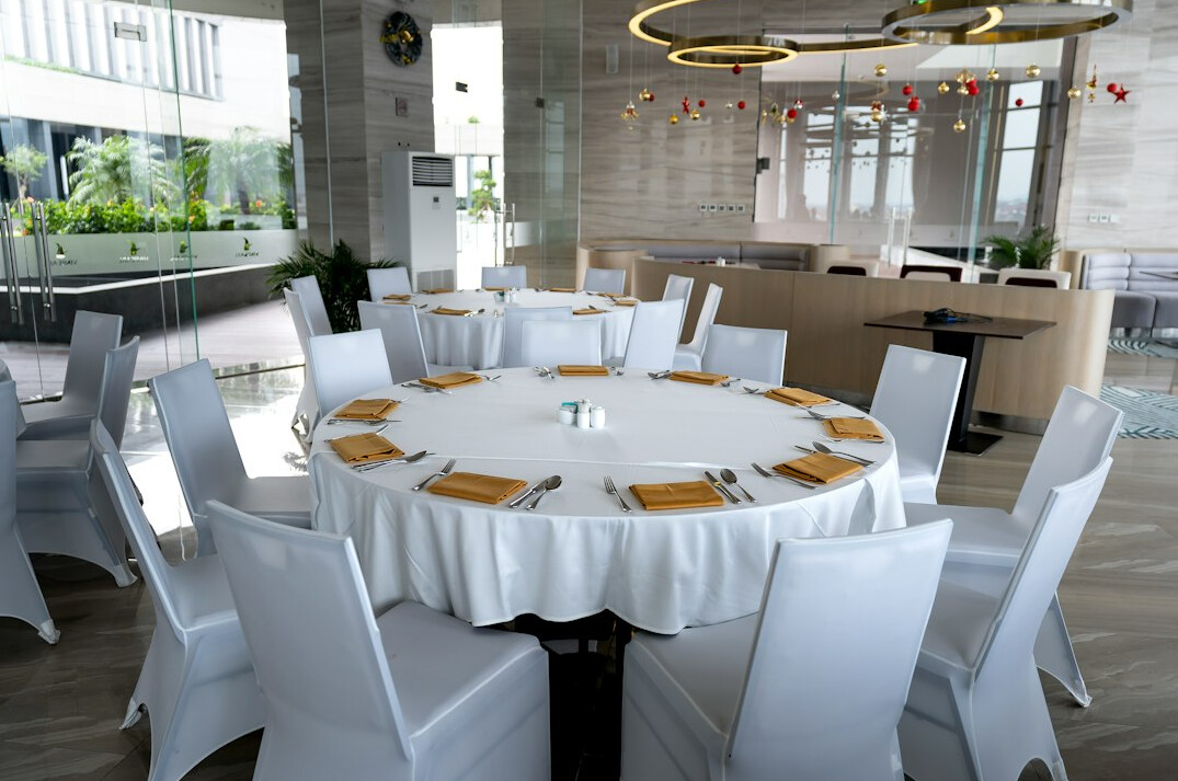 Business presentation to a team in a meeting room